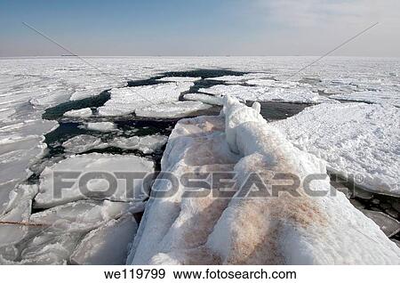 Frozen Black Sea, a rare phenomenon, occured in 1977 for the last time, Odessa, Ukraine, Eastern Europe View Large Photo Image Stock Photo - Frozen Black Sea, a rare phenomenon, occured in 1977 for the last time, Odessa, Ukraine, Eastern Europe. Fotosearch