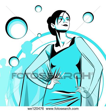 Indian fashion model posing in sari View Large Photo Image Stock Photograph - Indian fashion model posing in sari. Fotosearch