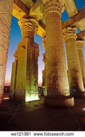 Kom Ombo temple Aswan Egypt View Large Photo Image Stock Image - Kom Ombo temple Aswan Egypt. Fotosearch