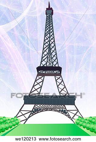 Low angle view of a tower, Eiffel Tower, Paris, France View Large Photo Image Stock Image - Low angle view of a tower, Eiffel Tower, Paris, France. Fotosearch