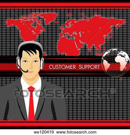 Male customer service representative with India highlighted in the map View Large Photo Image Stock Photo - Male customer service representative with India highlighted in the map. Fotosearch
