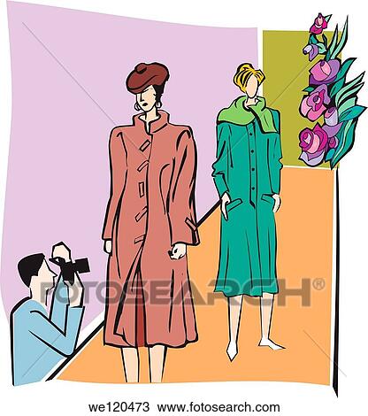 Models walking on the ramp View Large Photo Image Stock Image - Models walking on the ramp. Fotosearch