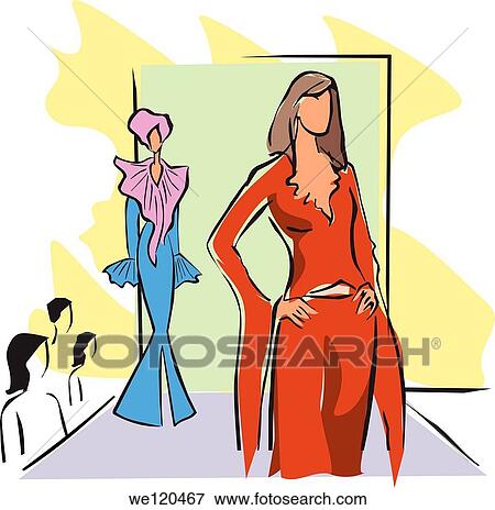 Models walking on the ramp View Large Photo Image Stock Photo - Models walking on the ramp. Fotosearch