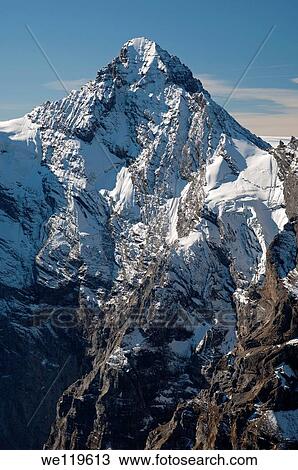 Mount Gspaltenhorn from the top of the Schilthorn, Bernese Alps, Switzerland View Large Photo Image Stock Image - Mount Gspaltenhorn from the top of the Schilthorn, Bernese Alps, Switzerland. Fotosearch