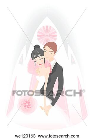 Newlywed couple romancing View Large Photo Image Stock Image - Newlywed couple romancing. Fotosearch