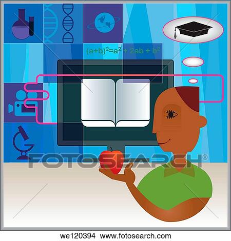 Online education View Large Photo Image Picture - Online education. Fotosearch