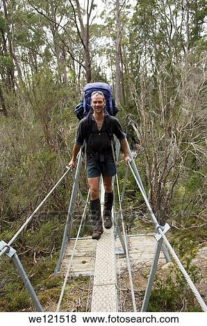 Stock Photo - Overland Track Tasmania Australia. Fotosearch