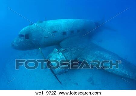 plane wreck Douglas DC-3 ´Dakota´, Mediterranean Sea, Turkey, Kash View Large Photo Image Stock Image - plane wreck Douglas DC-3 ´Dakota´, Mediterranean Sea, Turkey, Kash. Fotosearch