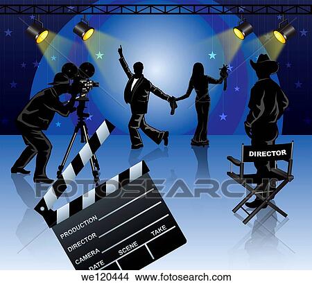 Shooting of a movie View Large Photo Image Picture - Shooting of a movie. Fotosearch