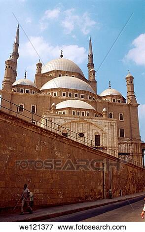 The Citadel Cairo Egypt View Large Photo Image Stock Photo - The Citadel Cairo Egypt. Fotosearch