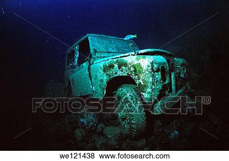Truck underwater Tufi Papua New Guinea View Large Photo Image Stock Photo - Truck underwater Tufi Papua New Guinea. Fotosearch