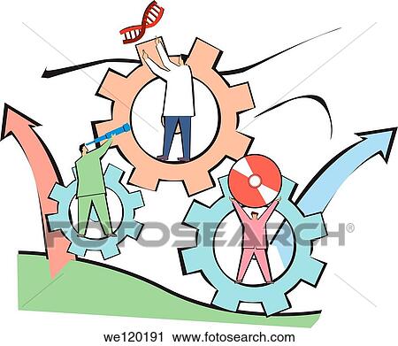 Two scientists with an engineer experimenting View Large Photo Image Stock Image - Two scientists with an engineer experimenting. Fotosearch