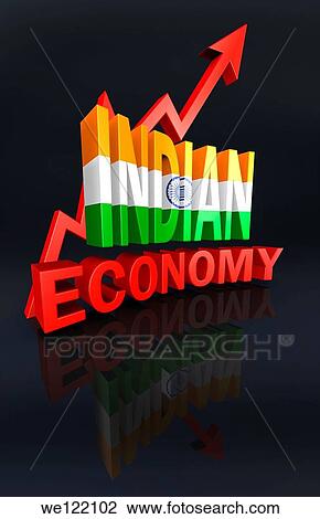 Arrow sign showing growth in Indian economy View Large Photo Image Stock Image - Arrow sign showing growth in Indian economy. Fotosearch