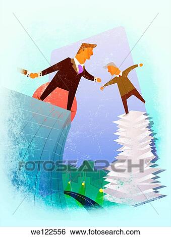 Business merging View Large Photo Image Stock Photograph - Business merging. Fotosearch