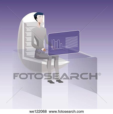 Businessman analyzing a report in an office View Large Photo Image Stock Photo - Businessman analyzing a report in an office. Fotosearch