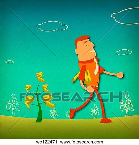 Businessman carrying Indian currency notes View Large Photo Image Stock Image - Businessman carrying Indian currency notes. Fotosearch