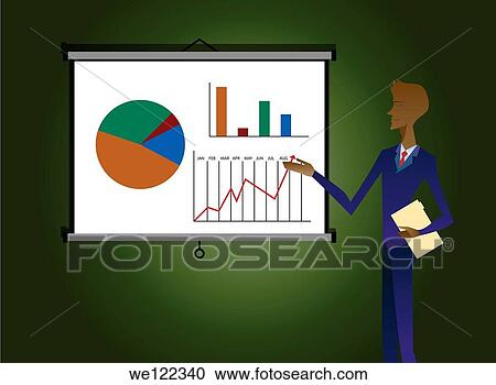 Businessman giving presentation View Large Photo Image Stock Image - Businessman giving presentation. Fotosearch