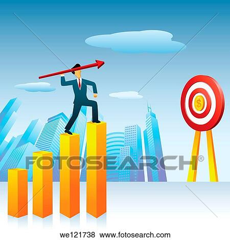 Businessman throwing an arrow to a dartboard View Large Photo Image Stock Photo - Businessman throwing an arrow to a dartboard. Fotosearch