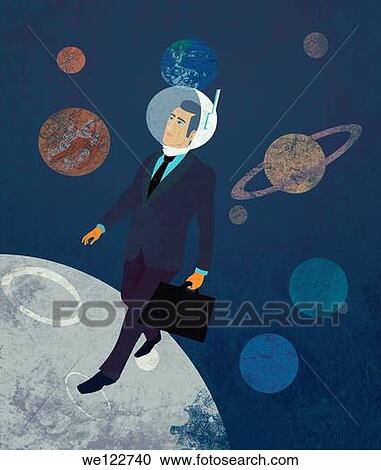 Businessman walking on globe View Large Photo Image Stock Image - Businessman walking on globe. Fotosearch