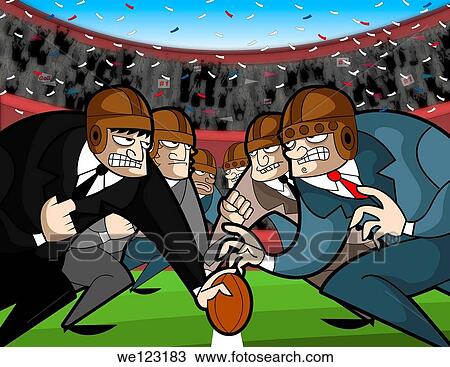 Businessmen playing rugby View Large Photo Image Stock Image - Businessmen playing rugby. Fotosearch