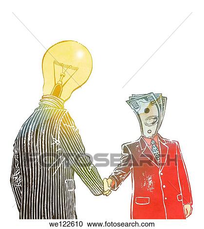 Collaboration of idea and money View Large Photo Image Stock Image - Collaboration of idea and money. Fotosearch