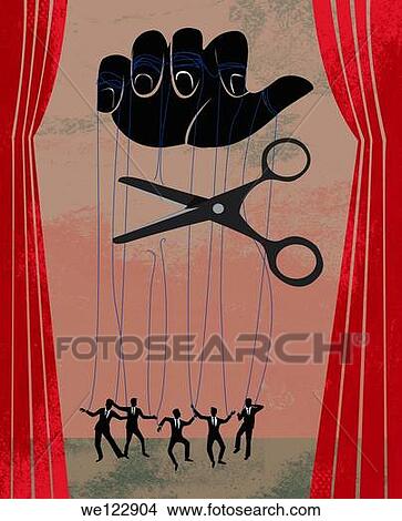 Concept of business people getting fired View Large Photo Image Picture - Concept of business people getting fired. Fotosearch