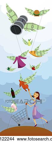 Conceptual image representing inflation in economy View Large Photo Image Picture - Conceptual image representing inflation in economy. Fotosearch