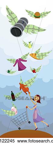 Conceptual image representing inflation in economy View Large Photo Image Stock Photography - Conceptual image representing inflation in economy. Fotosearch
