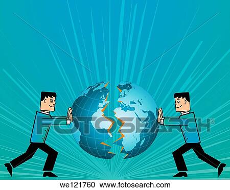 Conceptual image representing the collaboration of two companies View Large Photo Image Stock Image - Conceptual image representing the collaboration of two companies. Fotosearch