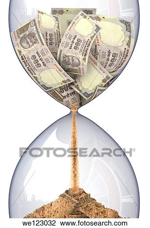 Conceptual representation of time is money View Large Photo Image Stock Image - Conceptual representation of time is money. Fotosearch