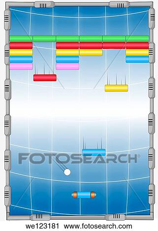 Conceptual shot of Arkanoid game View Large Photo Image Stock Image - Conceptual shot of Arkanoid game. Fotosearch