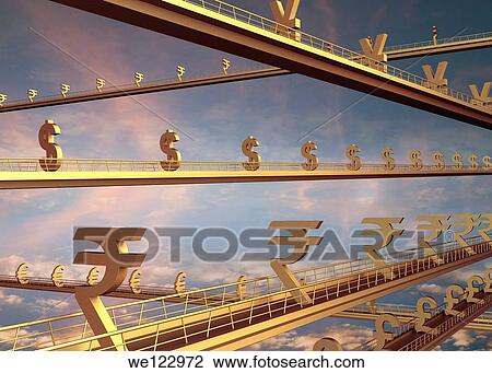 Conceptual shot of global currencies on conveyor belt View Large Photo Image Stock Image - Conceptual shot of global currencies on conveyor belt. Fotosearch