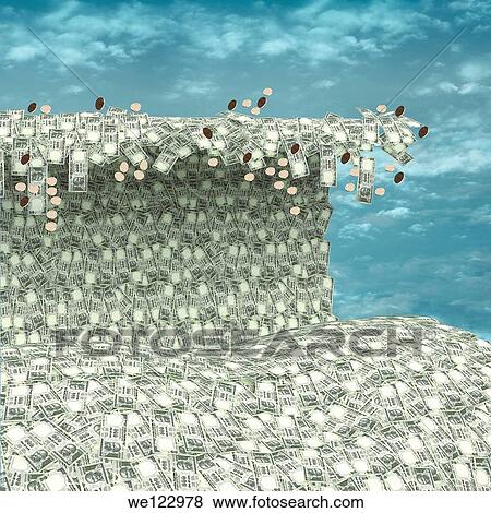 Conceptual shot of high-rise tidal wave in ocean of Indian currency View Large Photo Image Stock Photo - Conceptual shot of high-rise tidal wave in ocean of Indian currency. Fotosearch