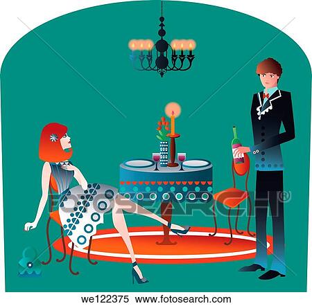 Couple having a candlelight dinner View Large Photo Image Stock Photography - Couple having a candlelight dinner. Fotosearch