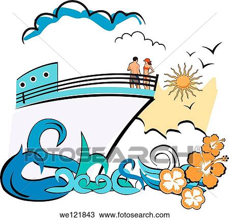 Couple on a cruise ship View Large Photo Image Stock Image - Couple on a cruise ship. Fotosearch