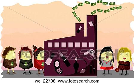 Factory with people View Large Photo Image Stock Photo - Factory with people. Fotosearch