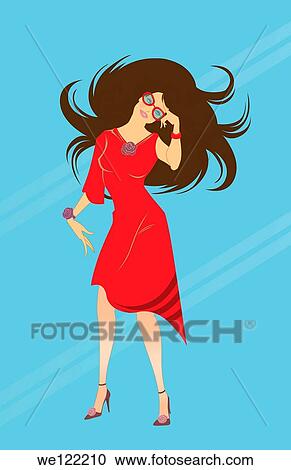 Fashion model posing View Large Photo Image Stock Image - Fashion model posing. Fotosearch