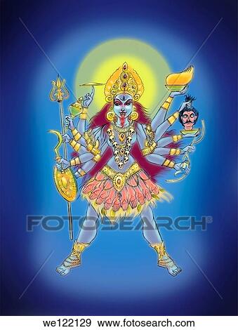 Stock Photo - Goddess Kali. Fotosearch