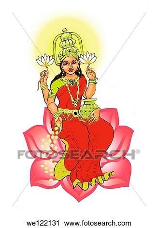 Goddess Lakshmi View Large Photo Image Stock Image - Goddess Lakshmi. Fotosearch