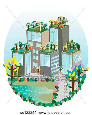 House running on natural energy resources View Large Photo Image Picture - House running on natural energy resources. Fotosearch