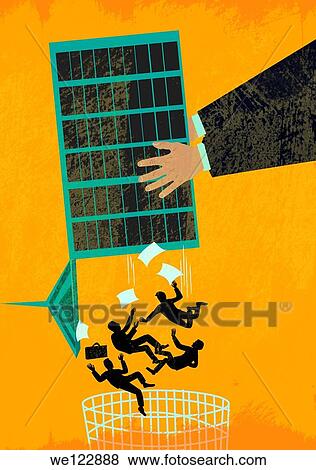 Illustration of business recession View Large Photo Image Stock Photo - Illustration of business recession. Fotosearch