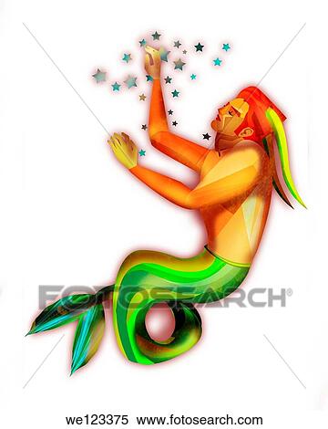 Illustration of Capricorn zodiac sign over white background View Large Photo Image Stock Photography - Illustration of Capricorn zodiac sign over white background. Fotosearch