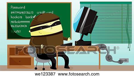 Illustration of computer hacker View Large Photo Image Stock Photo - Illustration of computer hacker. Fotosearch