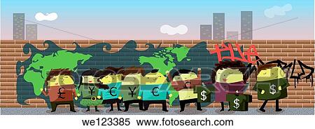 Illustration of money exchange View Large Photo Image Stock Photography - Illustration of money exchange. Fotosearch