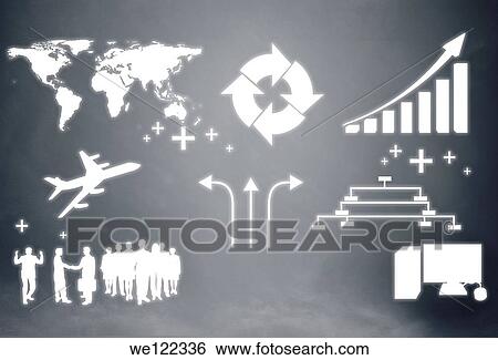 Stock Photograph - Illustration showing connections of life. Fotosearch