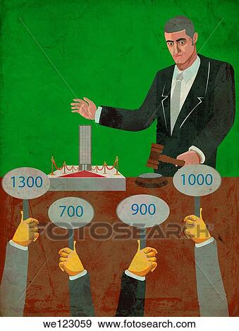 Illustrative image of bidding process of a company View Large Photo Image Stock Photo - Illustrative image of bidding process of a company. Fotosearch
