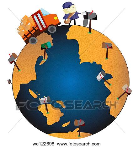 Illustrative representation of global communications network View Large Photo Image Stock Photo - Illustrative representation of global communications network. Fotosearch