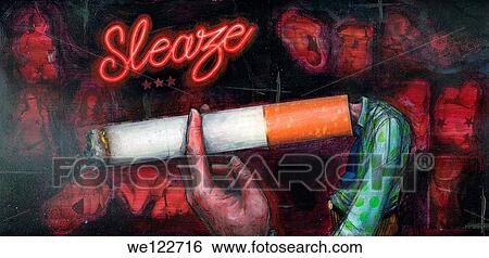 Illustrative representation of showing addiction of pornography and tobacco View Large Photo Image Stock Photograph - Illustrative representation of showing addiction of pornography and tobacco. Fotosearch