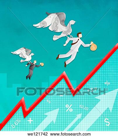 Illustrative representation showing recovery from recession View Large Photo Image Stock Image - Illustrative representation showing recovery from recession. Fotosearch