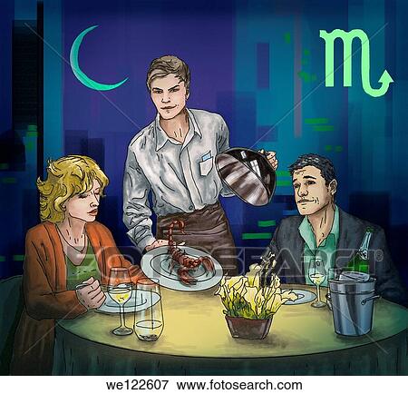 Illustrative representation showing characteristics of Scorpion people View Large Photo Image Stock Photo - Illustrative representation showing characteristics of Scorpion people. Fotosearch